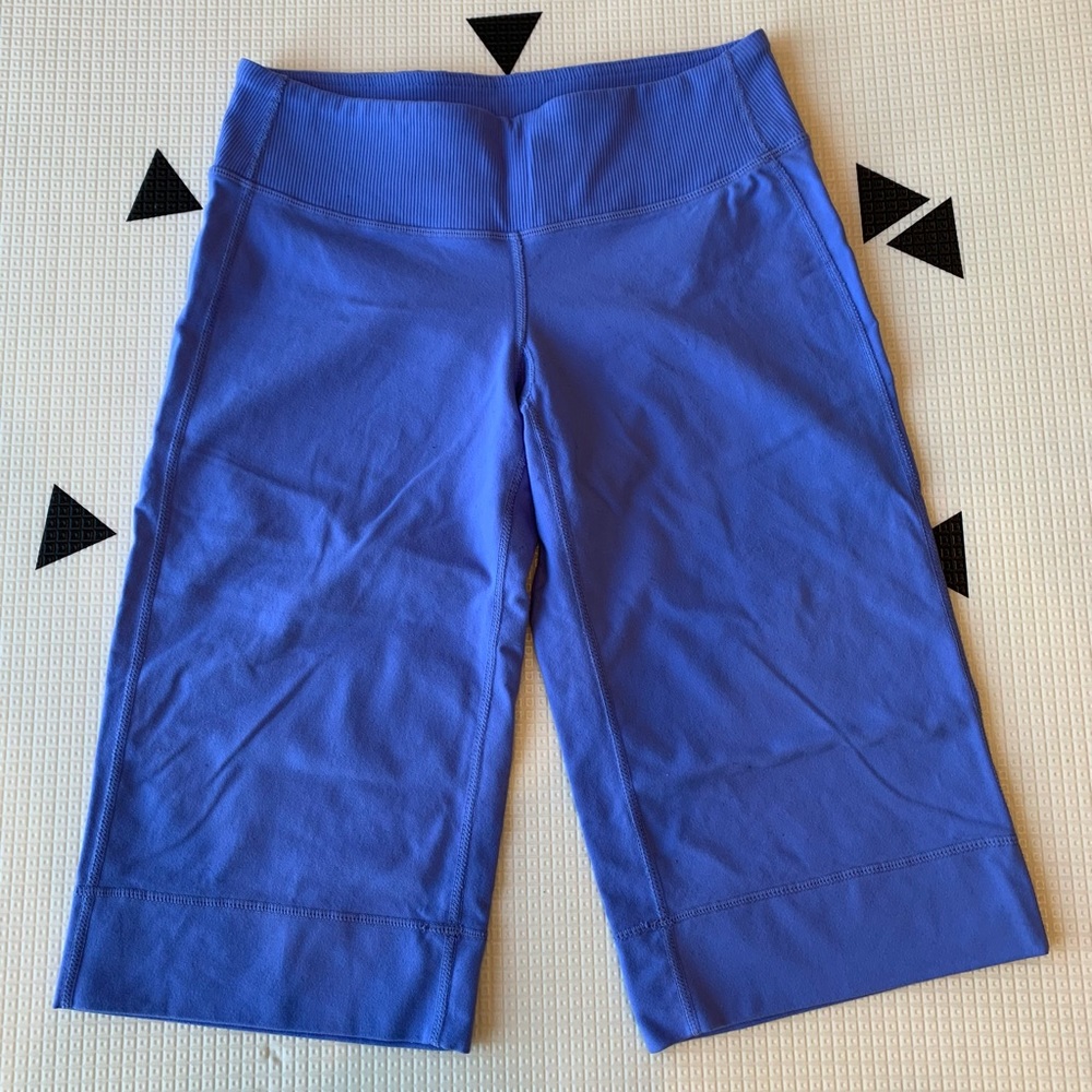 Lululemon Long Shorts, periwinkle colour